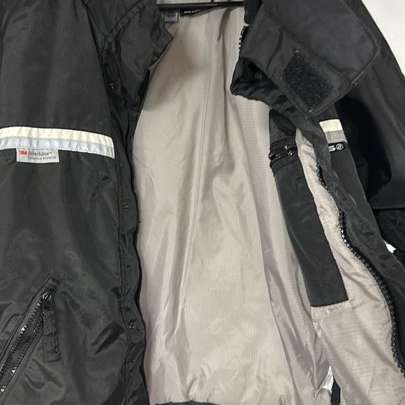 Vintage Kathdin Gear FCJ SNOWBOBILE Jacket, Full Zip, Double Snap, Air Vents, S - Picture 7 of 11